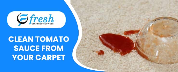 Clean Tomato Sauce from Your Carpet
