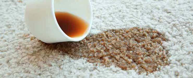 Tea Stains Removal Service from Carpet